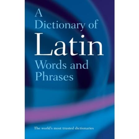 A Dictionary of Latin Words and Phrases (häftad, eng)