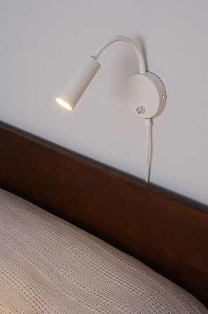 LEE flexibele wandlamp Wit - Koop Wandlampen bij Jotex