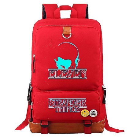 Stranger Things -aiheinen valoisa reppu nuorille, ala- ja yläkoululaisille, miesten ja naisten vapaa-ajan reppu, matkareppu, lasten koululaukku