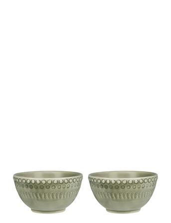 Daisy Small Bowl 2-Pack Home Tableware Bowls Breakfast Bowls Vihreä PotteryJo
