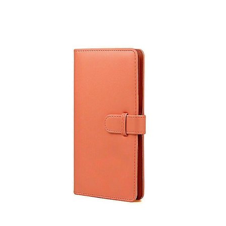 80 Fickor Retro PU Fotoalbum Passar För Instax Square Film För Fujifilm SQ1 SQ6 SQ20 SQ10 SP3 Kameratillbehör 80 fickor orange