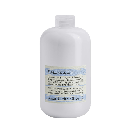 DAVINES SU Hair&Body Wash, 500 ml Schampo Unisex