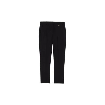 Liu Jo Straight Broek , Zwart , Dames , Maat: M