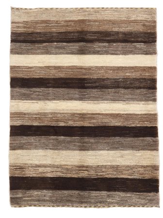 Gabbeh Persia Fine Rug 115X150 Brown/Black Wool, Persia