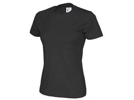 Cottover T-shirt COTTOVER dam GOTS svart 3XL - Lyreco - Arbetskläder - Arbetströjor - T-shirts