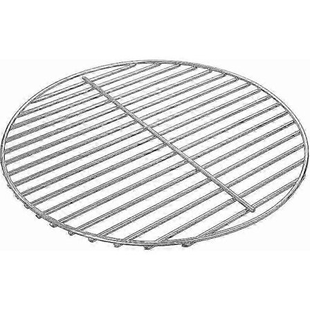 7440 34CM Grillrist i blankt nikkelstål for Weber Charcoal Kettle 47CM kullgrill, Weber One-Touch, Bar-B-Kettle