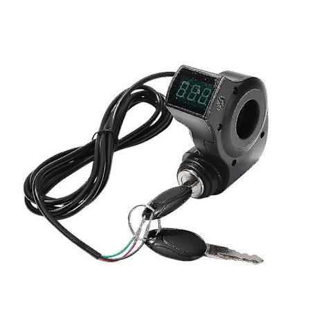 Elektrisk Scooter Tenning Slå Lås Nøkkel Sylinder Starter Bryter Lås Elektrisk Scooter Utskifting Tilgang