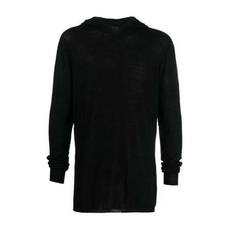 Rick Owens Long Strik Sort, Herre Strik