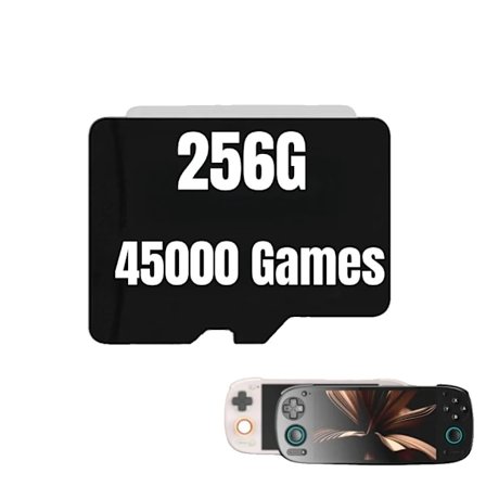 Retroid Pocket 5 Spelkort, 256G Kapacitet, 160 PS2 Spel,256G spelkort