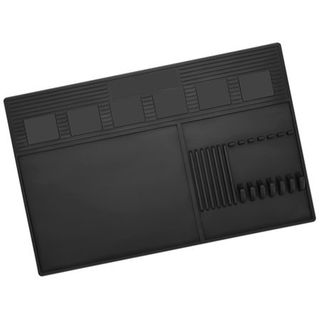 Barber Station Matta med Magnetiska Zoner för Professionella Groomingverktyg