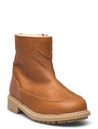 Vanja Tex Zip Boot Orange Wheat