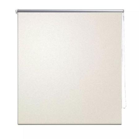 Vidaxl Rullgardin För Mörkläggning 120 X 230 Cm Gråvit Vit