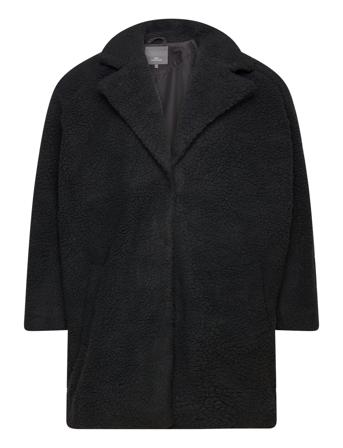 Carnewaurelia Sherpa Coat Cc Otw Foret Jakke Black ONLY Carmakoma