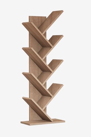 Hanah Home - Bokhylla - Brun - Bokhyllor - Från Homeroom