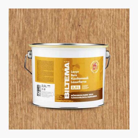 Lasyr Mörkbrun 2.5 Liter Oljebaserad - Biltema