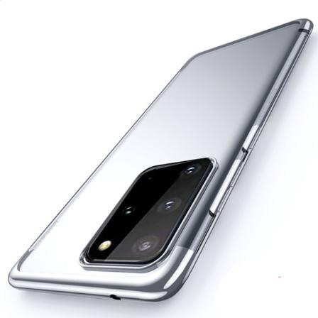 Stilfuldt Floveme Silikone Cover - Samsung Galaxy S20 Plus Silver