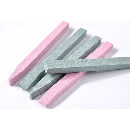 Sæt med 6 pimpsten til neglekunst, neglebåndspusher og neglebåndsc