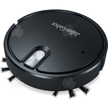 Robotstøvsuger 5 i 1 - PASSIONOVA - Sort - 1300 Pa - 150 ml - 1200 mAh