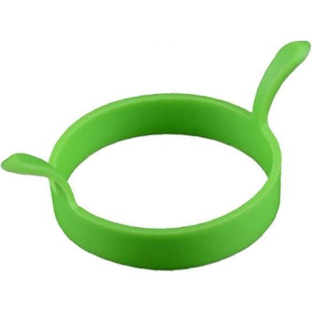 2 Pak Silikone Æggeholder Pandekage Køkkenredskaber DIY Rund Morgenmad Rund Form Ægringe