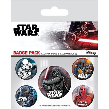 Badge Pack - Star Wars (Dark Side)