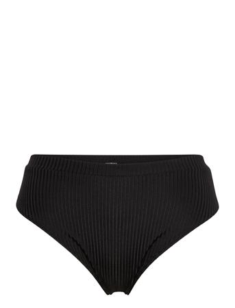 Aquaholic Highwaist Bikini Briefs Black Swimwear Bikinis Bikini Bottoms Bikini Briefs Musta Understatement Underwear