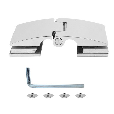 Buet dobbeltsidig hengsel baderom rustfritt stål hengsel KLB