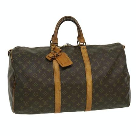 Louis Vuitton Vintage, Pre-owned Bag Bruin, unisex, Maat:ONE Size,leer