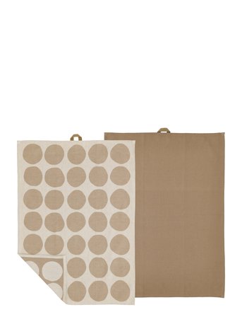 Södahl Kökshandduk Bubbles 2 St - Beige - 50X70CM x 70