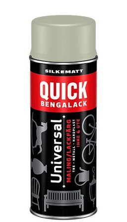 QUICK BENGALACK SPRAY SØLVGRAN S.MATT 400ML