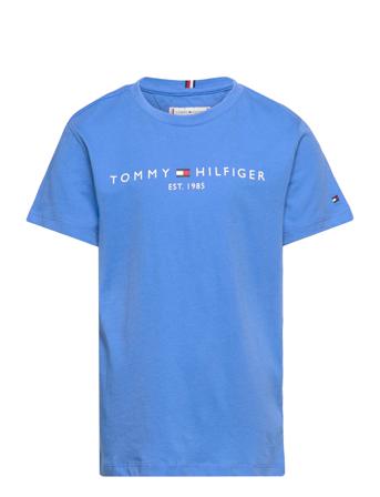 U Essential Tee S/S T-shirts Short-sleeved Blå Tommy Hilfiger