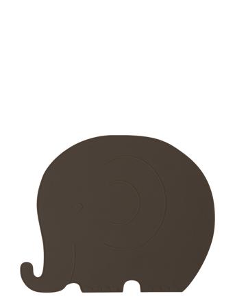 Placemat Henry Elephant Home Meal Time Placemats & Coasters Brun OYOY Living Design