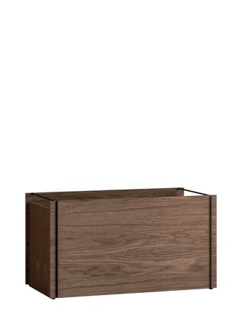 MOEBE Storage Box, Smoked Oak, Black (Fsc Mix Credit) - Brown - ONE SIZE x 60
