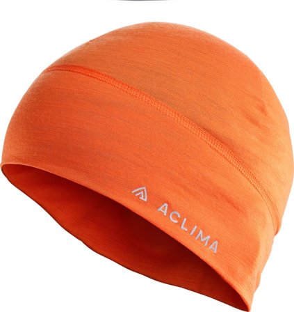 Aclima LightWool Beanie Unisex Unisex beanies Orange OneSize