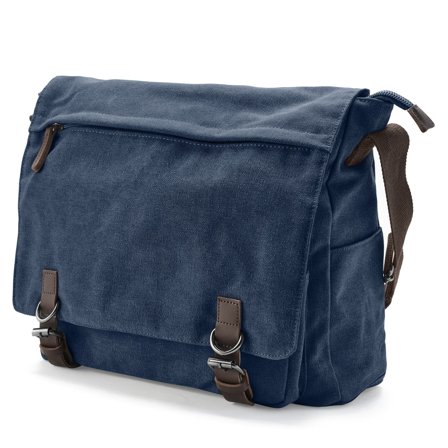 Denim Kanvas Skulderveske for menn - Messenger vesker