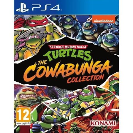 Teenage Mutant Ninja Turtles The Cowabunga Collection PS4-spel