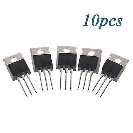 10 st Irfz44n Irfz44 Effekttransistor Mosfet N-kanal 49a Amp 55v