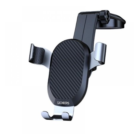 Telefonholder til bil [Opgraderet klips falder aldrig ned] Biltelefonholderholder til bilens luftventil Håndfri mobiltelefonholder til bil Passer til 