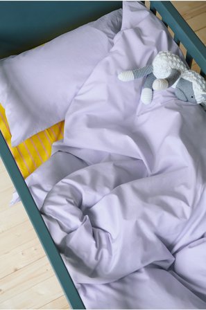 Jotex - Percale Mini Sengesett Sprinkelseng - Økologisk Lilla - ZACK - Kjøp Sengesett til barn hos Jotex