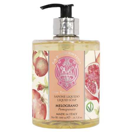 La Florentina Handtvål Flytande Pomegranate Hand Unisex 500ML