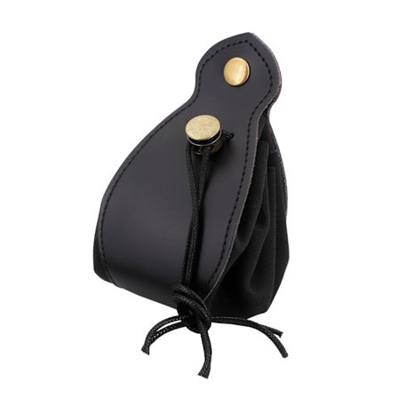 Stor Kapacitet Terningepose Snørelukning Terningepung - DND Terningeopbevaringspose til RPG-MTG-Bordspil, Bærbar Læder Terningepose