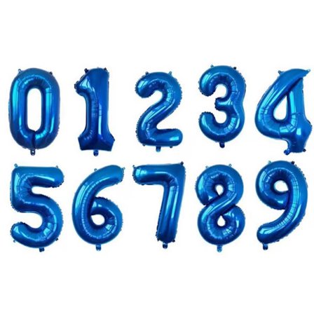 Go Go Gadget - Sifferballong - Folieballong - 100 cm - Hög kvalitet - Hållbar - Lätt att använda