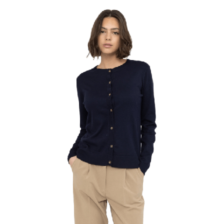 Soft Rebels Srmarla Cardigan Knit Tröjor Dam Blå XL