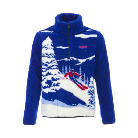 MC2 Saint Barth, Turtlenecks Blauw, Heren, Maat:S