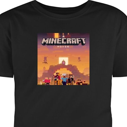 Barn T-shirt Minecraft Pixel Spel Bygg Block