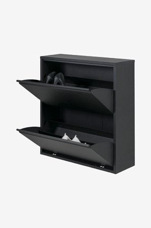 Spinder Design - Skoskåp Billy 2 - Svart - Skoskåp - Från Homeroom