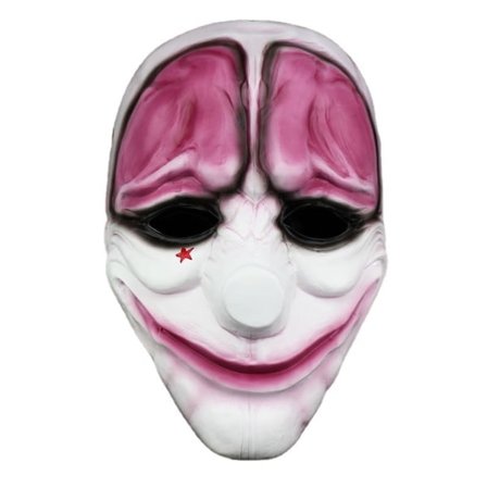 Payday 2 Mask Resin Mask Cosplay Kostym rekvisita Halloween Party