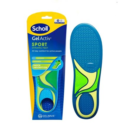 Scholl Gel Activ Sport innleggssåler S (35,5-40,5) 1 par