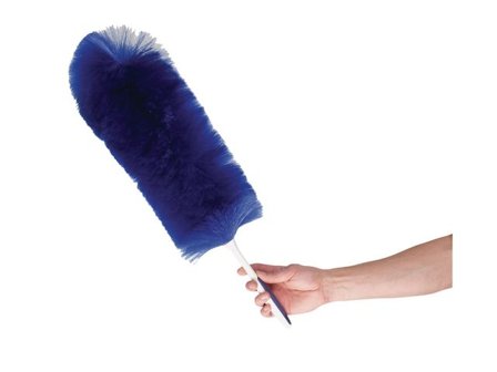 MAX Dammvippa blå 60cm - Lyreco - Städ och hygien - Städredskap - Dammvippor och intriörmoppar