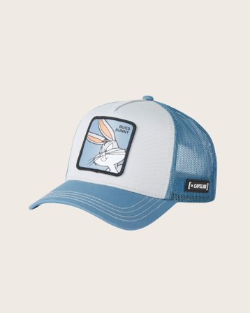 Capslab Looney Tunes Bugs Bunny Grey/Blue Capslab Grå Kepsar Unisex - Kids Brand Store