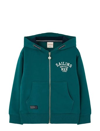 Boboli Fleece Jacket - Green - 116